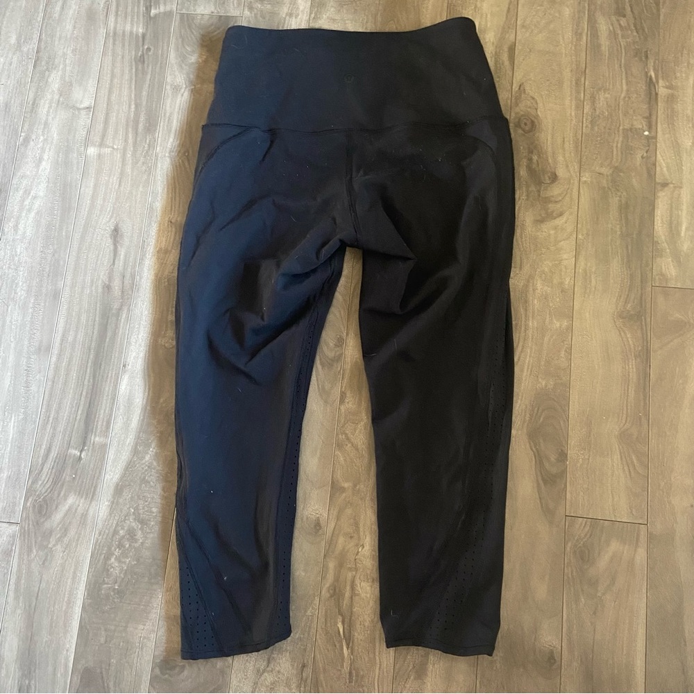 Lululemon Black Crop Leggings